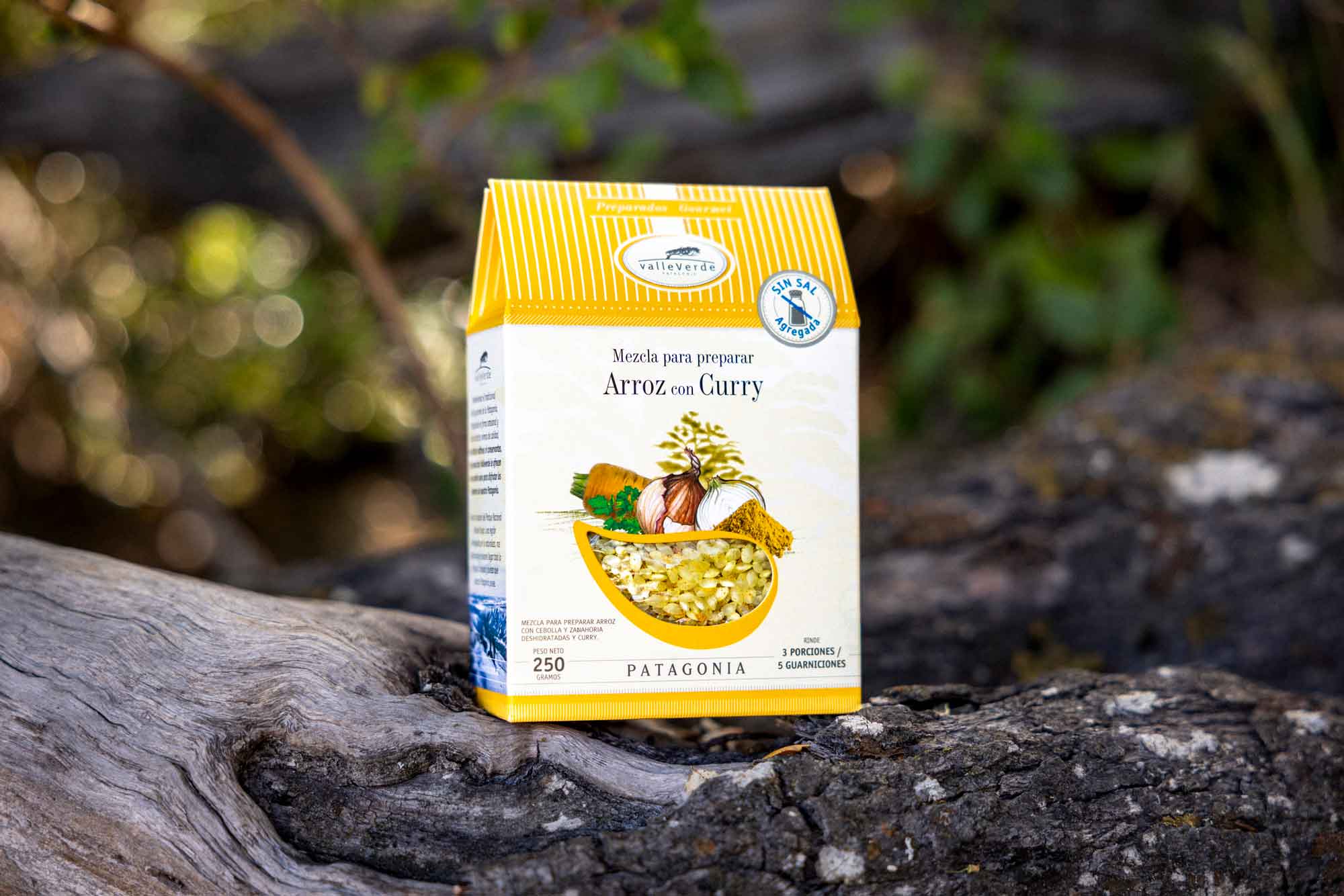 Mezcla para preparar Arroz con Curry