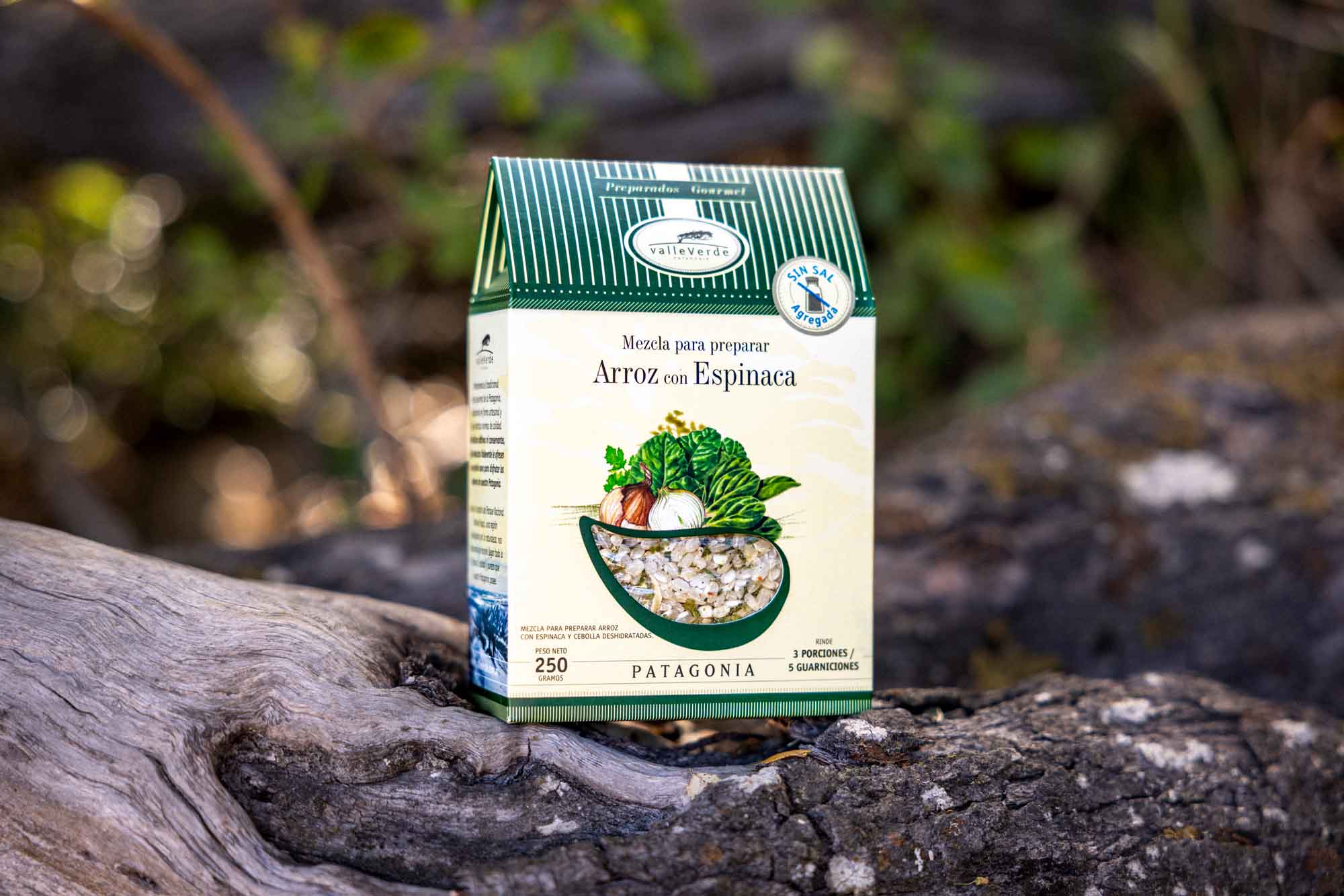 Mezcla para preparar Arroz con Espinaca