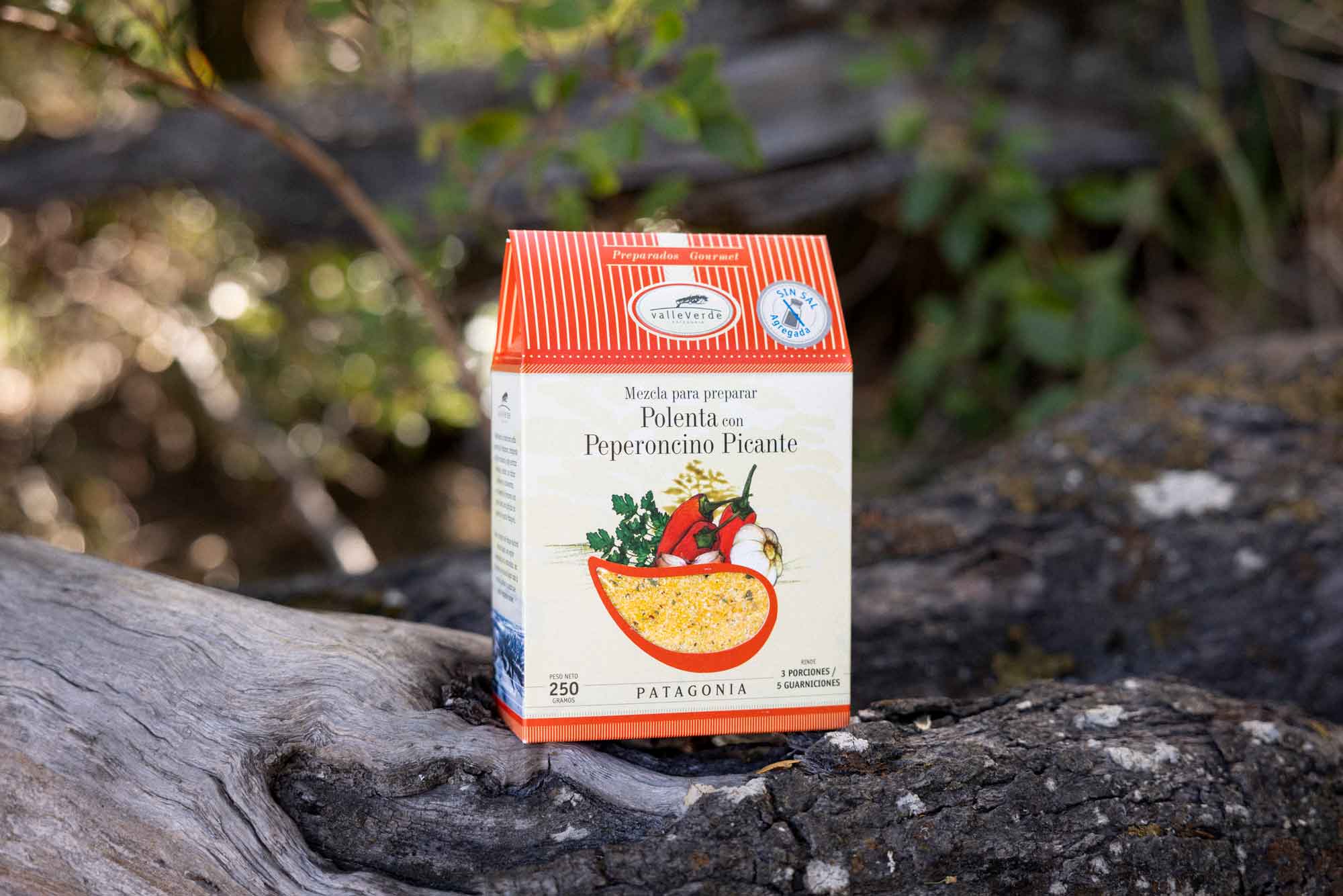 Mezcla para preparar Polenta con Peperoncino Picante