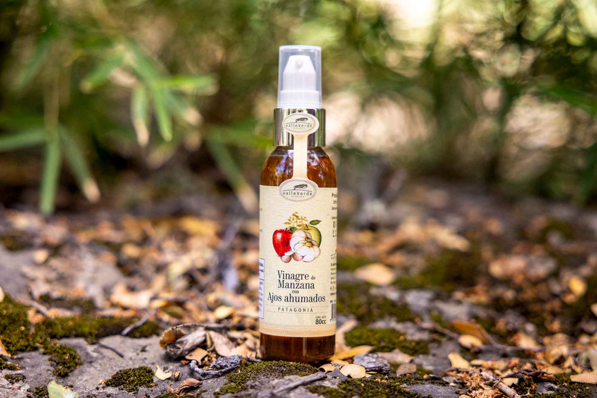 Vinagre de manzana con Ajos Ahumados